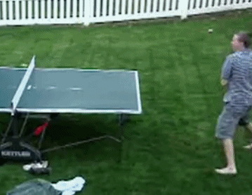 这波球技秀出天际爆笑gif搞笑图片