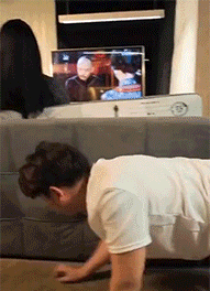 一山更比一山高爆笑gif搞笑图片