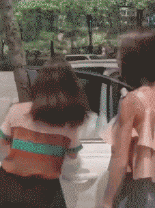 女司机开车的搞笑动态图爆笑gif搞笑图片