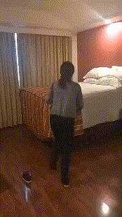 昨晚上个床累死了爆笑gif搞笑图片