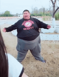 这份爱，有点难受呀爆笑gif搞笑图片