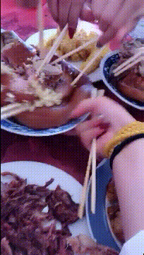 农村酒席大型搞笑现场爆笑gif搞笑图片