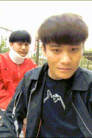 看我不动如山爆笑gif搞笑图片