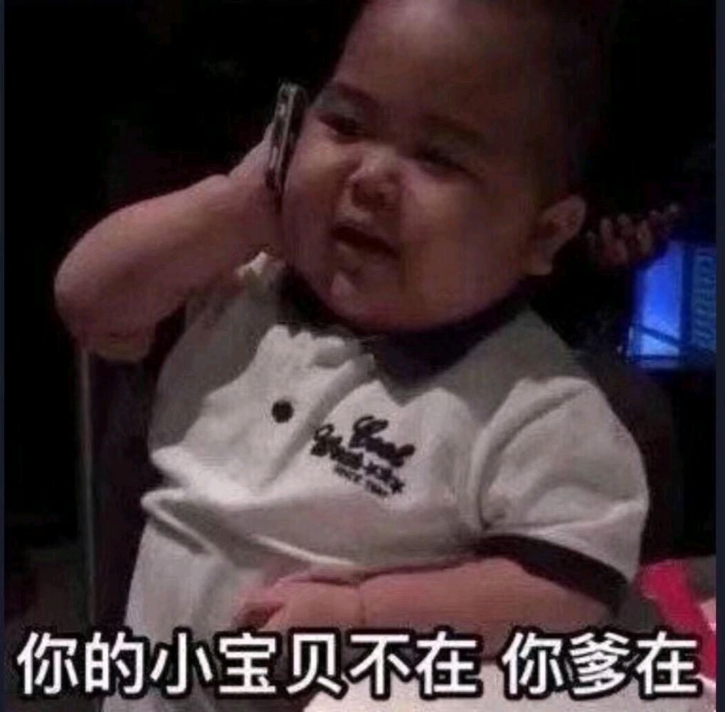 印尼小胖动图你的小宝贝不在，你爹在DIY斗图gif搞笑图片