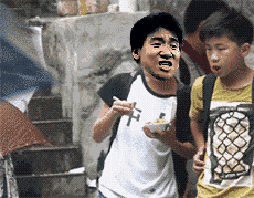 张学友喂屎给小学生吃恶搞动图DIY斗图gif搞笑图片