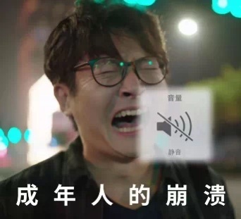 中年男子余欢水成年人的崩溃DIY斗图gif搞笑图片