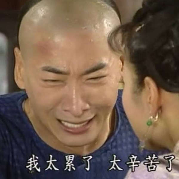 尔康：我太累了_我太辛苦了DIY斗图gif搞笑图片