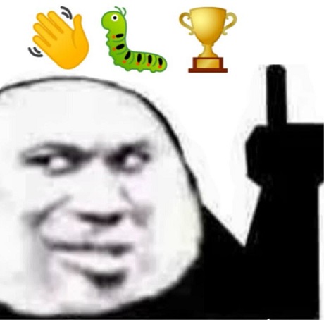 熊猫头指楼上：emoji表情暗示_打飞机冠军DIY斗图gif搞笑图片