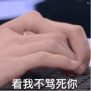 键盘侠快速打字：看我不骂死你GIF动图DIY斗图gif搞笑图片