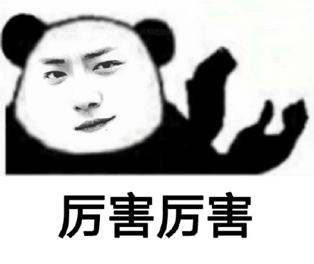 熊猫头肖战脸表情包厉害厉害DIY斗图gif搞笑图片