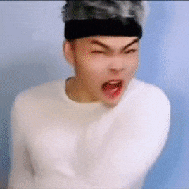 哥谭噩梦：焯！变身为小丑GIF动图DIY斗图gif搞笑图片