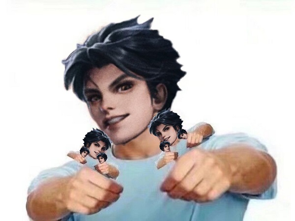 王者荣耀曜表情包双手点赞DIY斗图gif搞笑图片