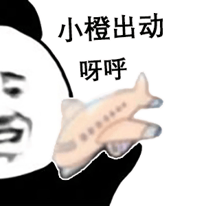 熊猫头玩飞机表情包小橙出动_呀呼DIY斗图gif搞笑图片