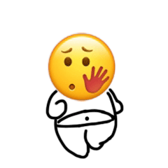 奔跑小黄脸表情包发表情gif搞笑图片