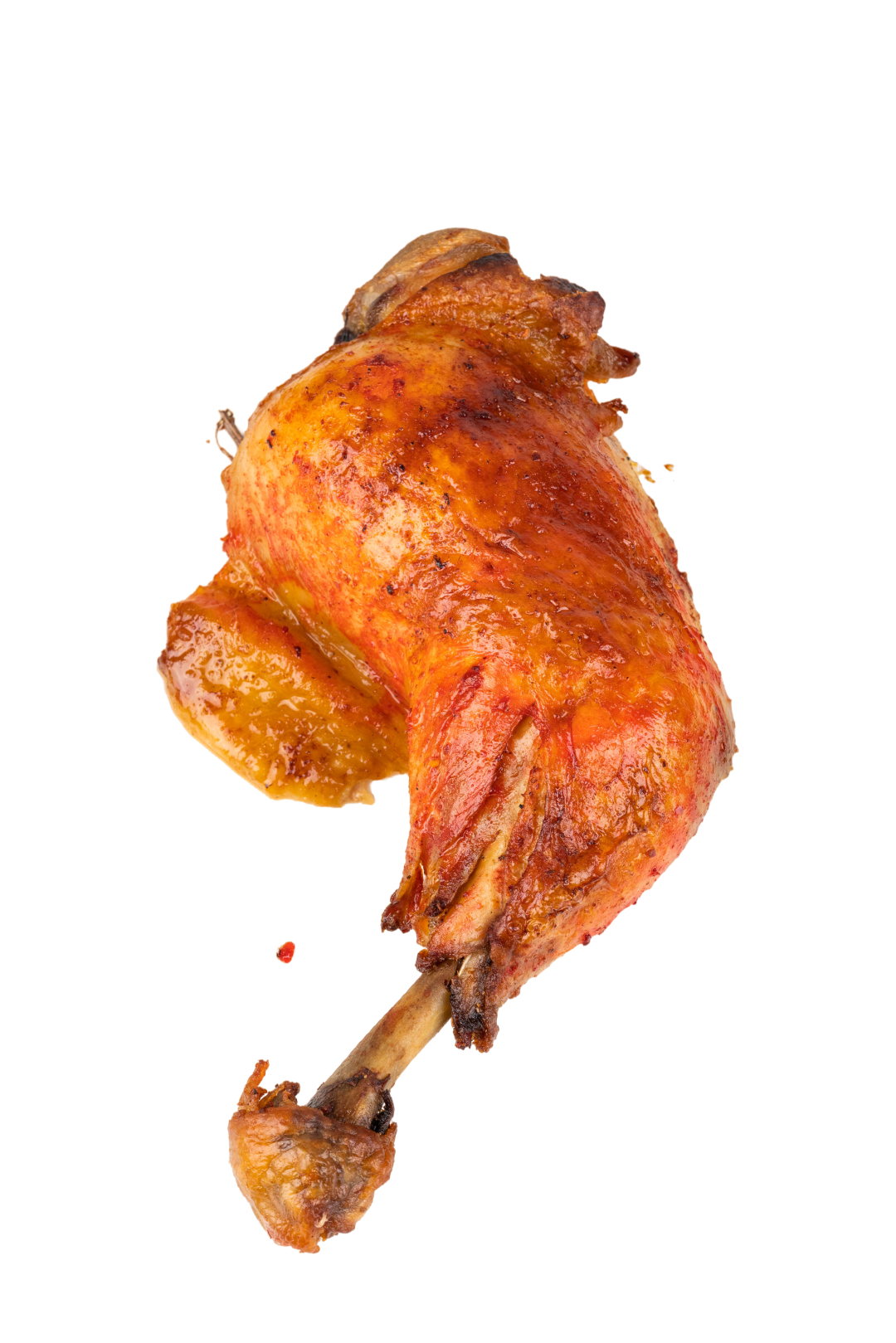 食物小吃表情包 炸鸡腿发表情gif搞笑图片