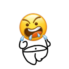 奔跑小黄脸表情包发表情gif搞笑图片