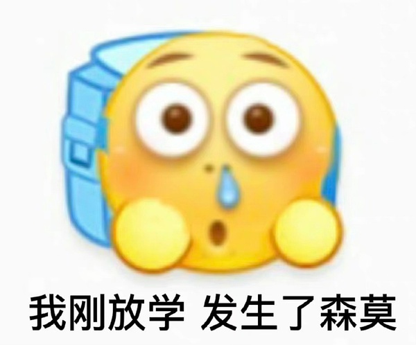 我刚放学发生了森莫发表情gif搞笑图片