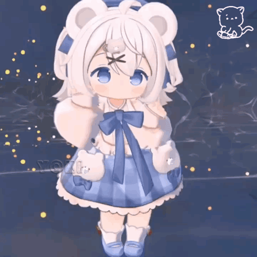 二次元跳舞卡通表情包 ​​​发表情gif搞笑图片