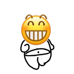 奔跑小黄脸表情包发表情gif搞笑图片