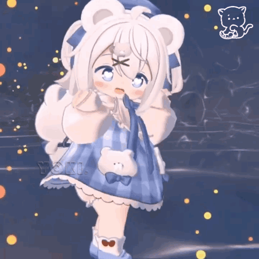 二次元跳舞卡通表情包 ​​​发表情gif搞笑图片