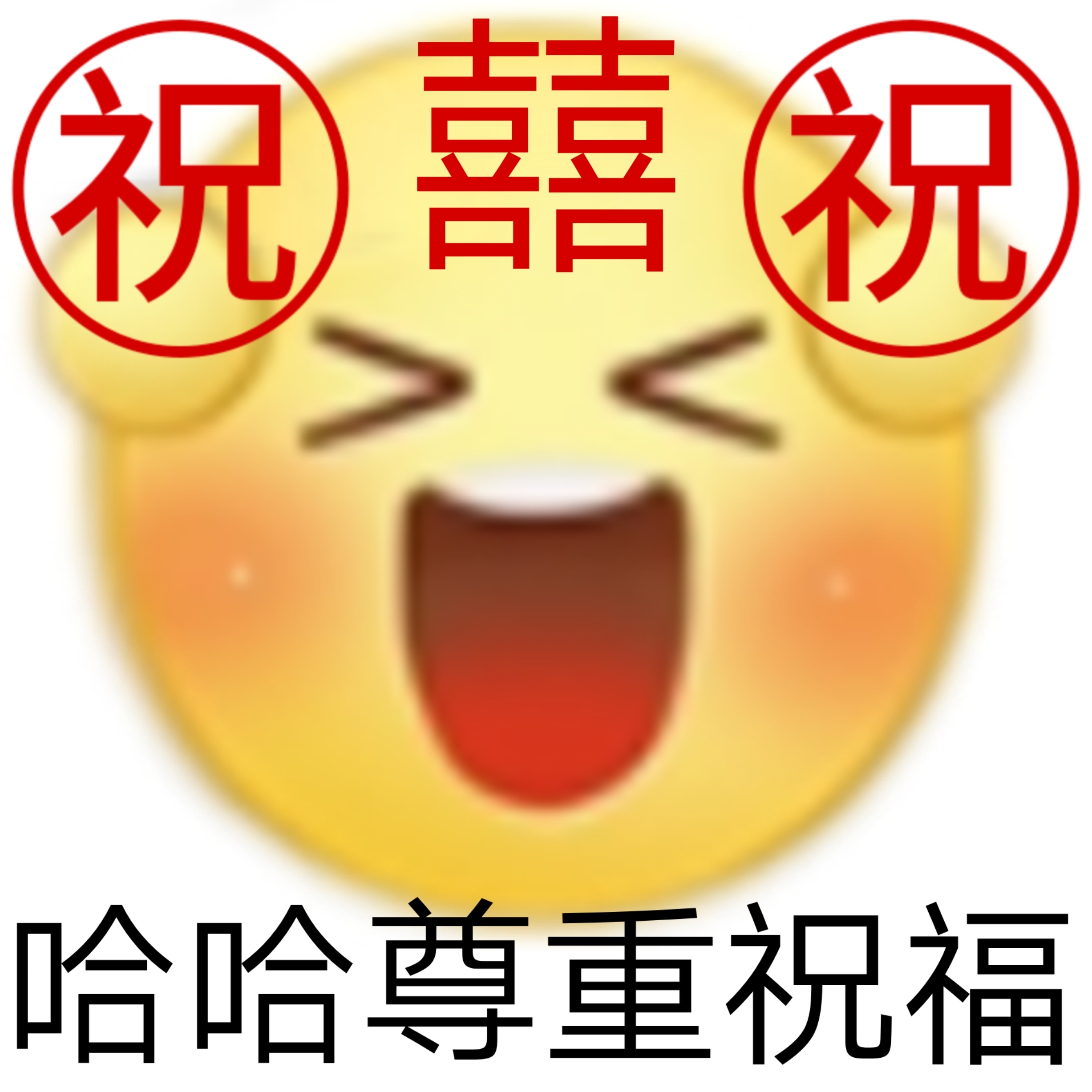 祝囍祝祝祝哈哈尊重祝福发表情gif搞笑图片
