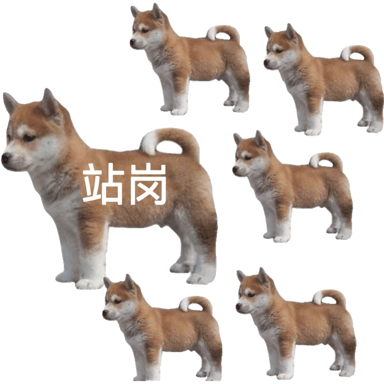 站岗发表情gif搞笑图片