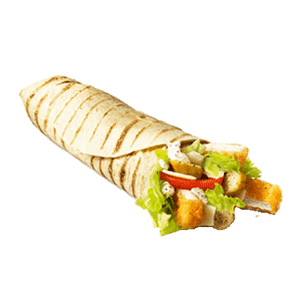 食物小吃表情包 鸡肉卷发表情gif搞笑图片