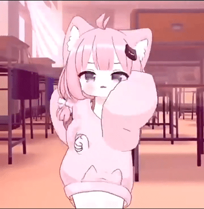 (二次元跳舞表情包)发表情gif搞笑图片