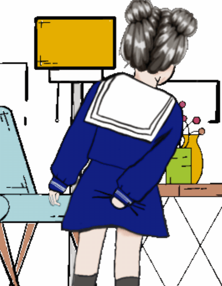 挠痒痒挠屁股GIF发表情gif搞笑图片