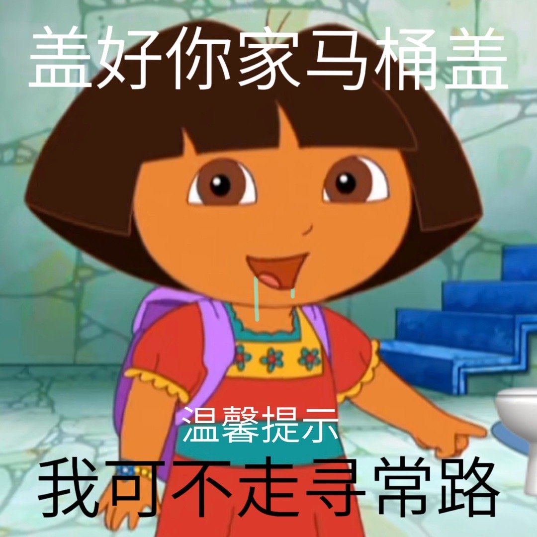 盖好你家马桶盖殸坦香小我可不走寻常路发表情gif搞笑图片