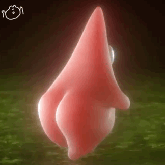 派大星Q弹の屁股 快跑发表情gif搞笑图片