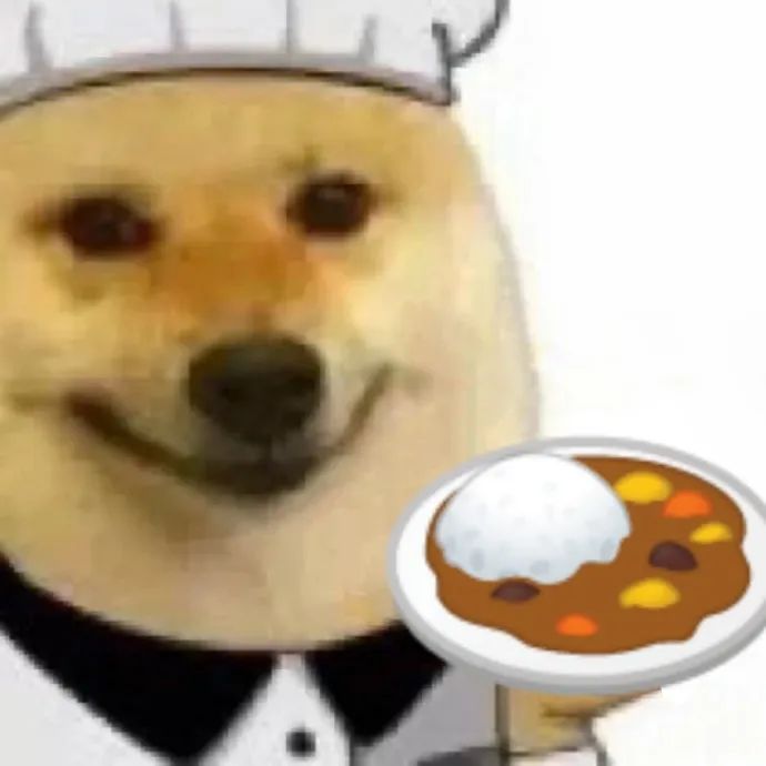 小狗厨师表情包盖饭发表情gif搞笑图片
