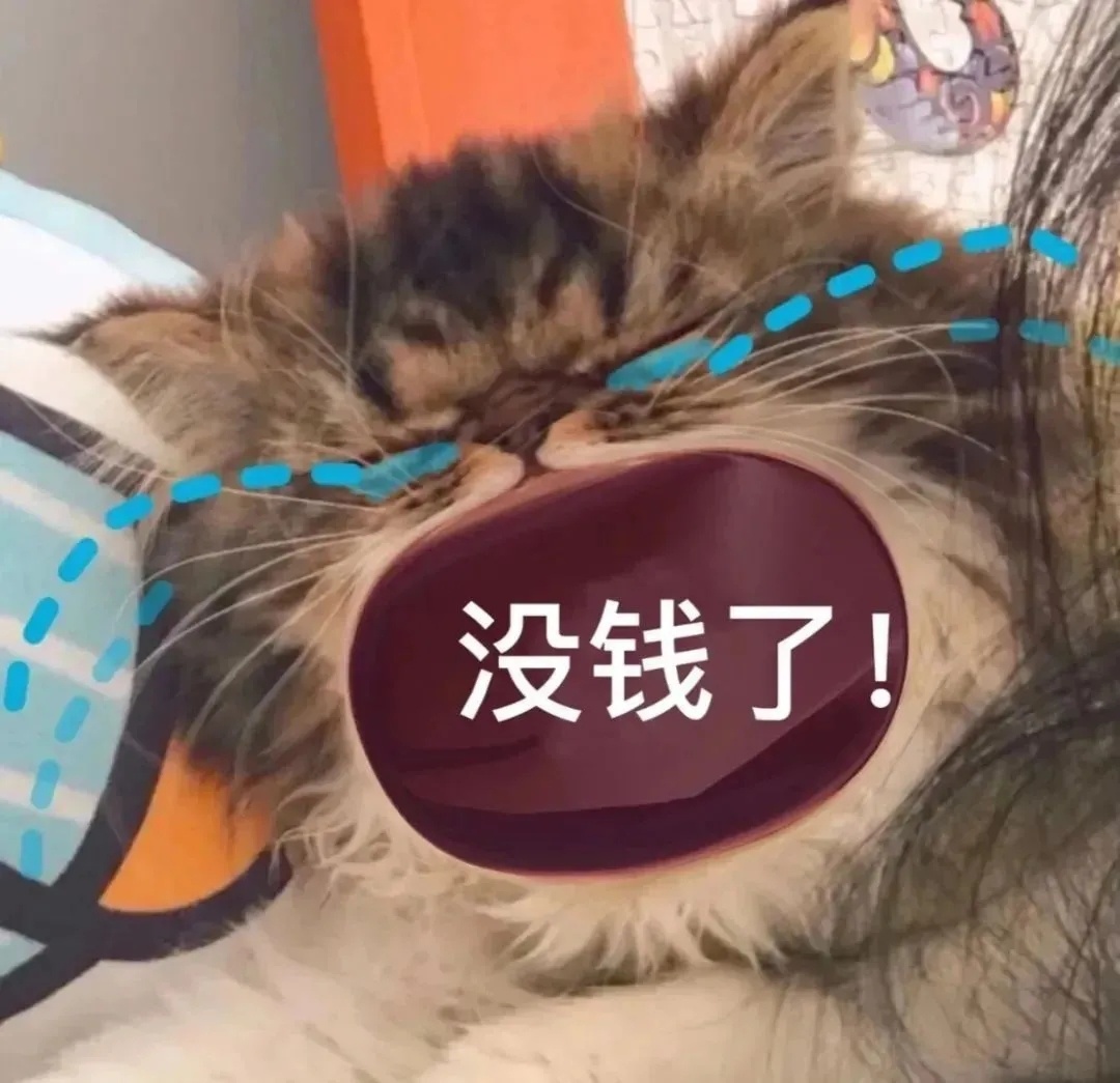 没钱了!发表情gif搞笑图片