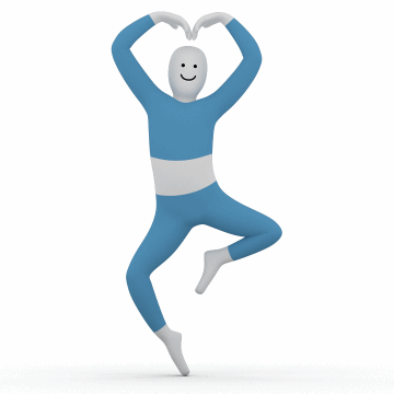 小蓝人跳舞表情包发表情gif搞笑图片