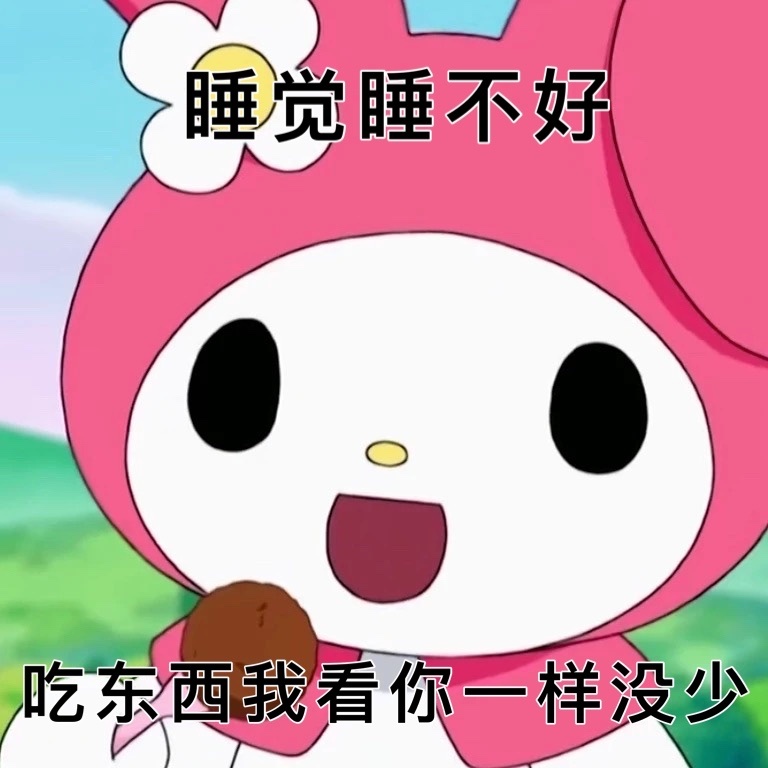 睡觉睡不好吃东西我看你一样没少（孙一宁王思聪聊天表情包）发表情gif搞笑图片