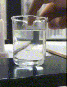 这是什么原理呢？为什么把手放进去之后会结冰？创意gif搞笑图片