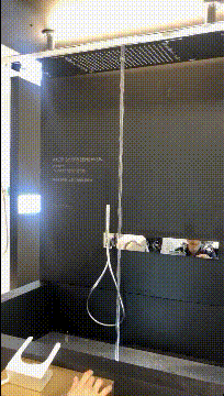 看看有钱人家的浴室创意gif搞笑图片