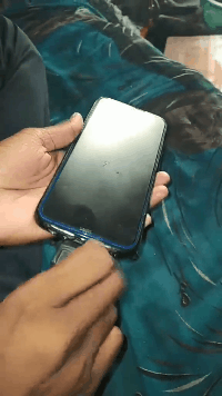 我的手机，开锁新方式！创意gif搞笑图片