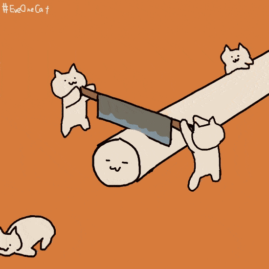 这只沙雕猫的动图，我能看一天创意gif搞笑图片