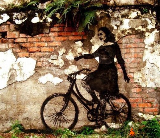 街头涂鸦图片创意gif搞笑图片