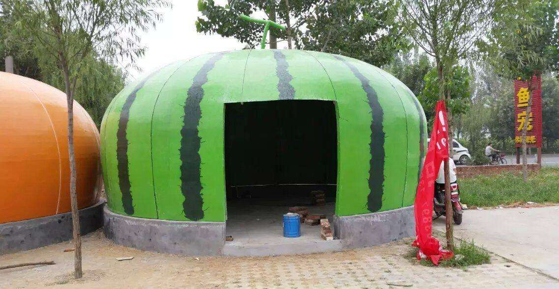 创意西瓜屋创意gif搞笑图片