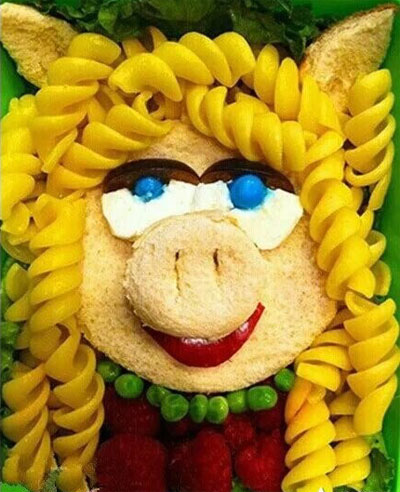 小猪饭创意gif搞笑图片