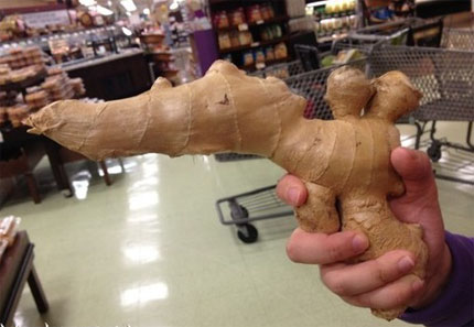 生姜手枪创意gif搞笑图片