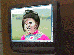 草！我电视机创意gif搞笑图片