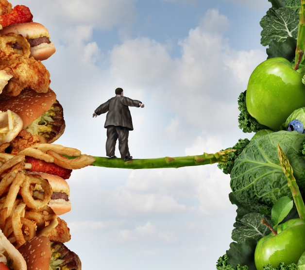 营养饮食荤素搭配创意图创意gif搞笑图片