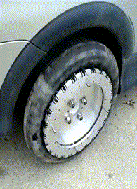 创意的轮胎侧移设计图创意gif搞笑图片