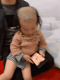 搞笑创意的儿童发型图创意gif搞笑图片