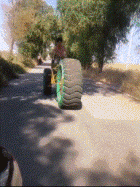 创意改造的摩托车动图创意gif搞笑图片