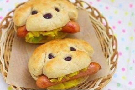 可爱创意的面包图片创意gif搞笑图片