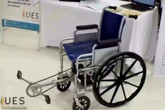 奇葩个性创意的残疾人轮椅创意gif搞笑图片